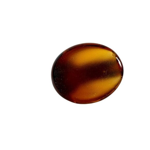 Vintage Amber Glass Cat Figurine 4.5" - Picture 5 of 6